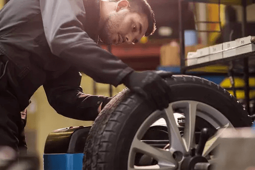  2-WHEEL ALIGNMENT WITH TIRE ROTATION AND BALANCE